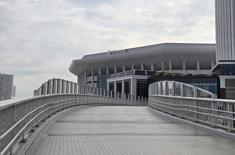 高島水際線デッキ