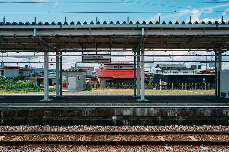 湯沢駅のホーム