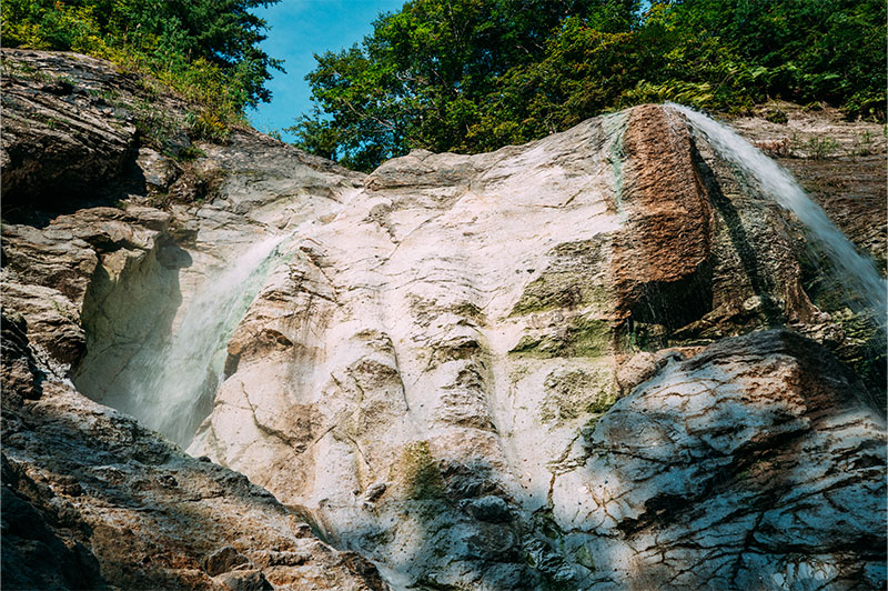 川原毛大湯滝