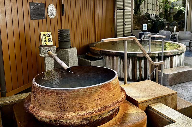 五右衛門風呂と桶風呂