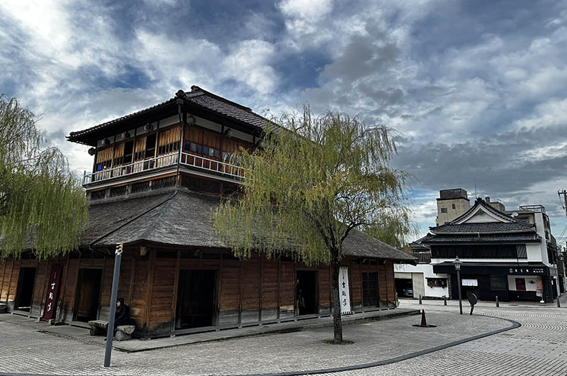 湯の曲輪の景色