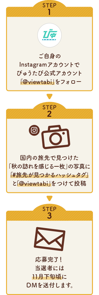 #旅先が見つかるハッシュタグで「秋の訪れを感じる一枚」をシェアしよう！Instagramフォトキャンペーン 応募方法
