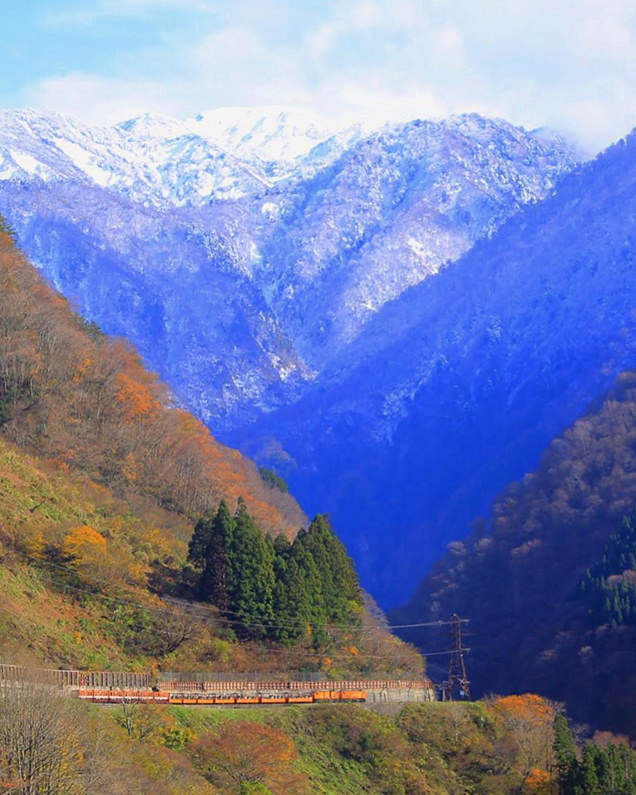 黒部峡谷鉄道　トロッコ電車