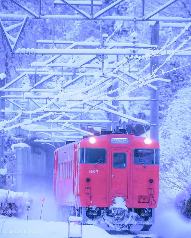 道南いさりび鉄道　タラコ色の車両
