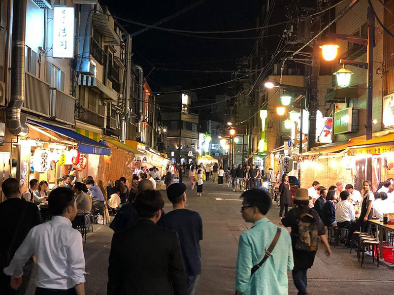 ホッピー通り　夜
