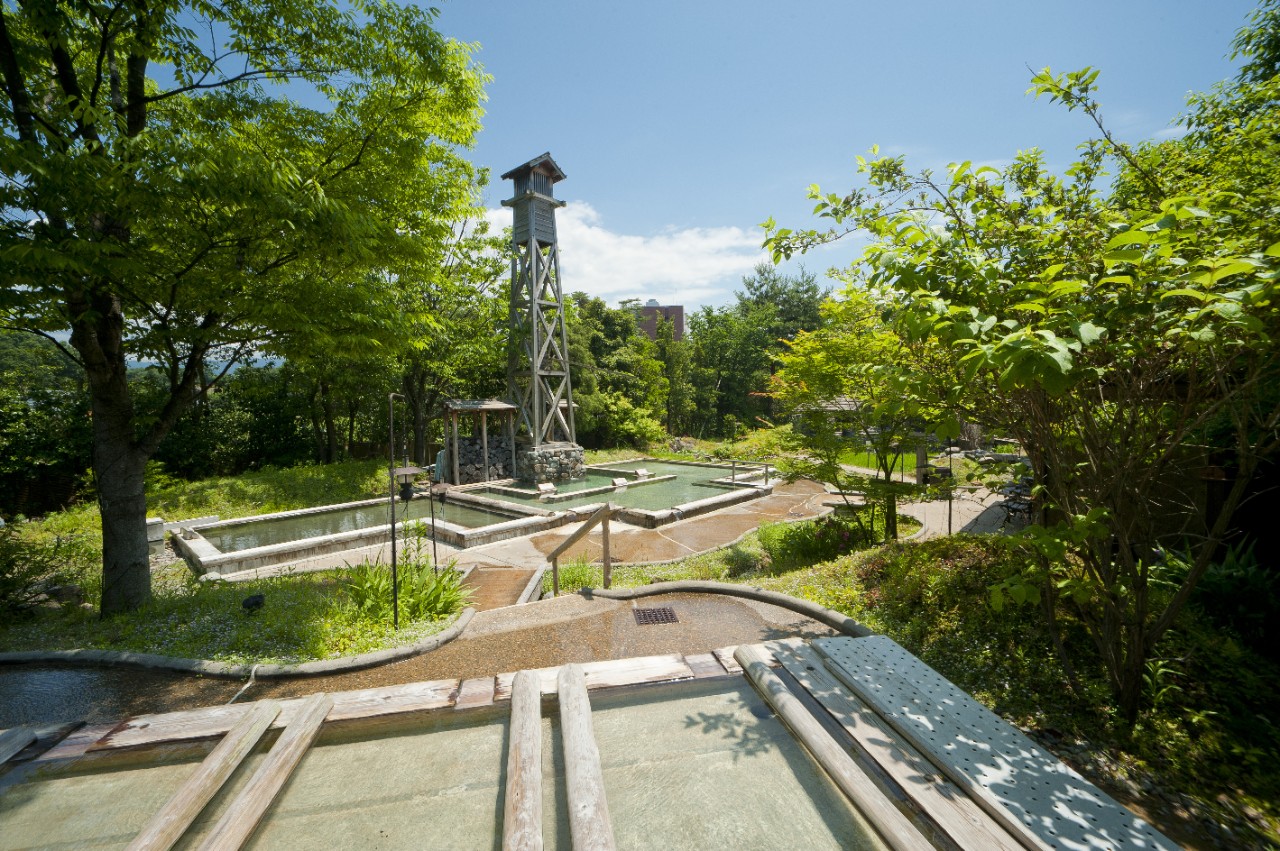 たがわ龍泉閣の「田んぼの湯」
