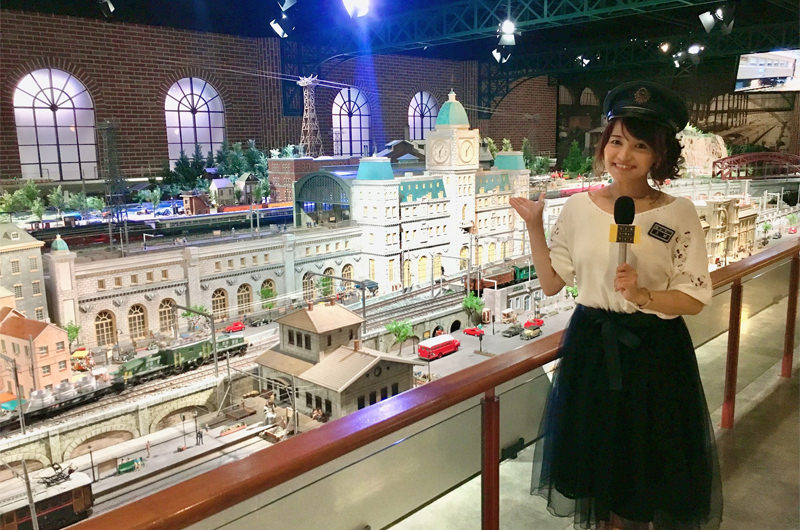 鉄道模型の展示