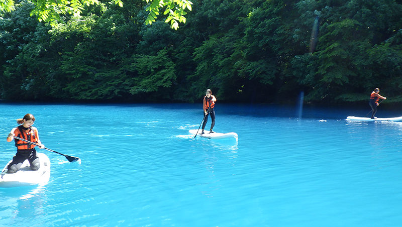 グリーンディスカバリーのSUP体験