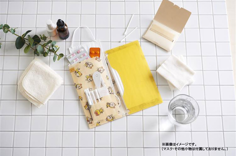 一心堂本舗　抗菌マスクケース　ドラミづくし