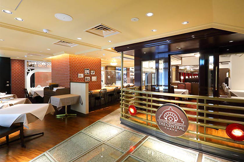 STATION RESTAURANT THE CENTRALグランスタ東京内部