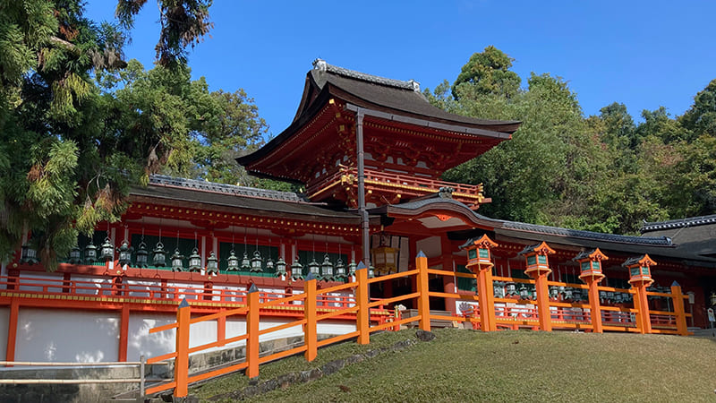 春日大社の中門・御廊