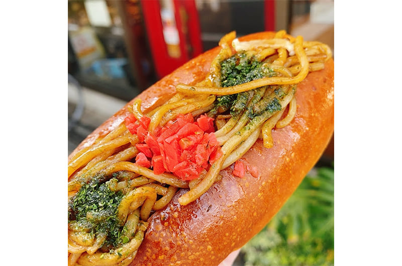 まん福ベーカリーの焼きそばパン