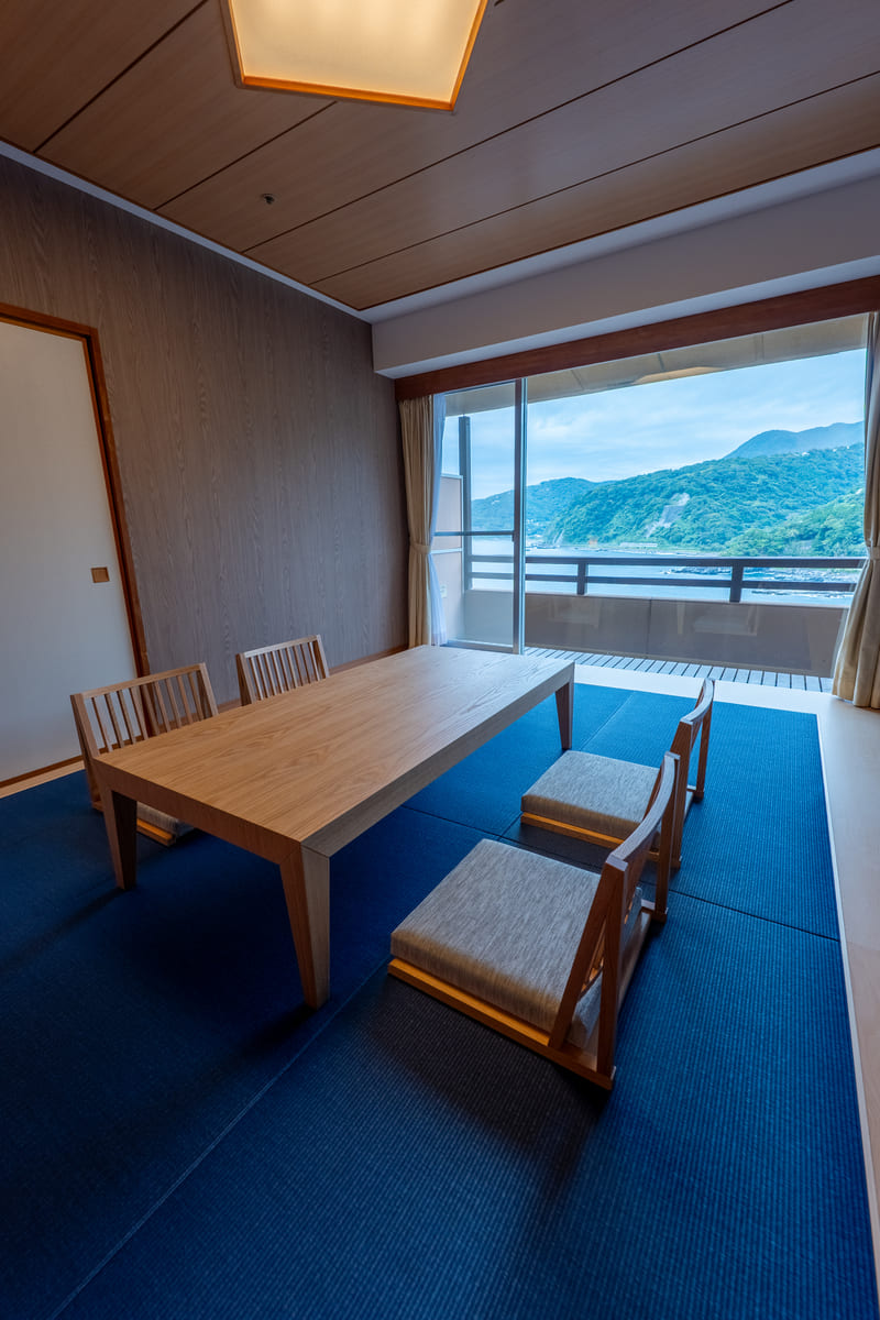 赤沢温泉ホテルの客室の一例（写真提供：株式会社赤沢温泉郷）。