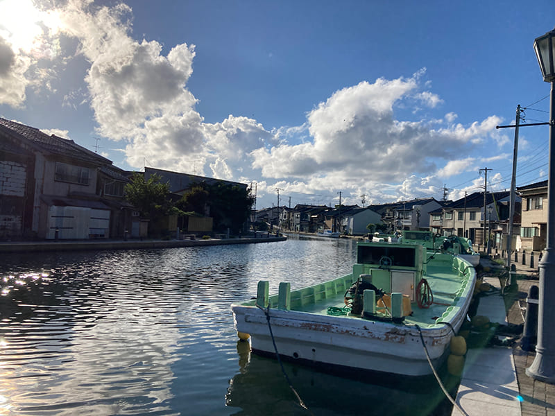 内川の風景