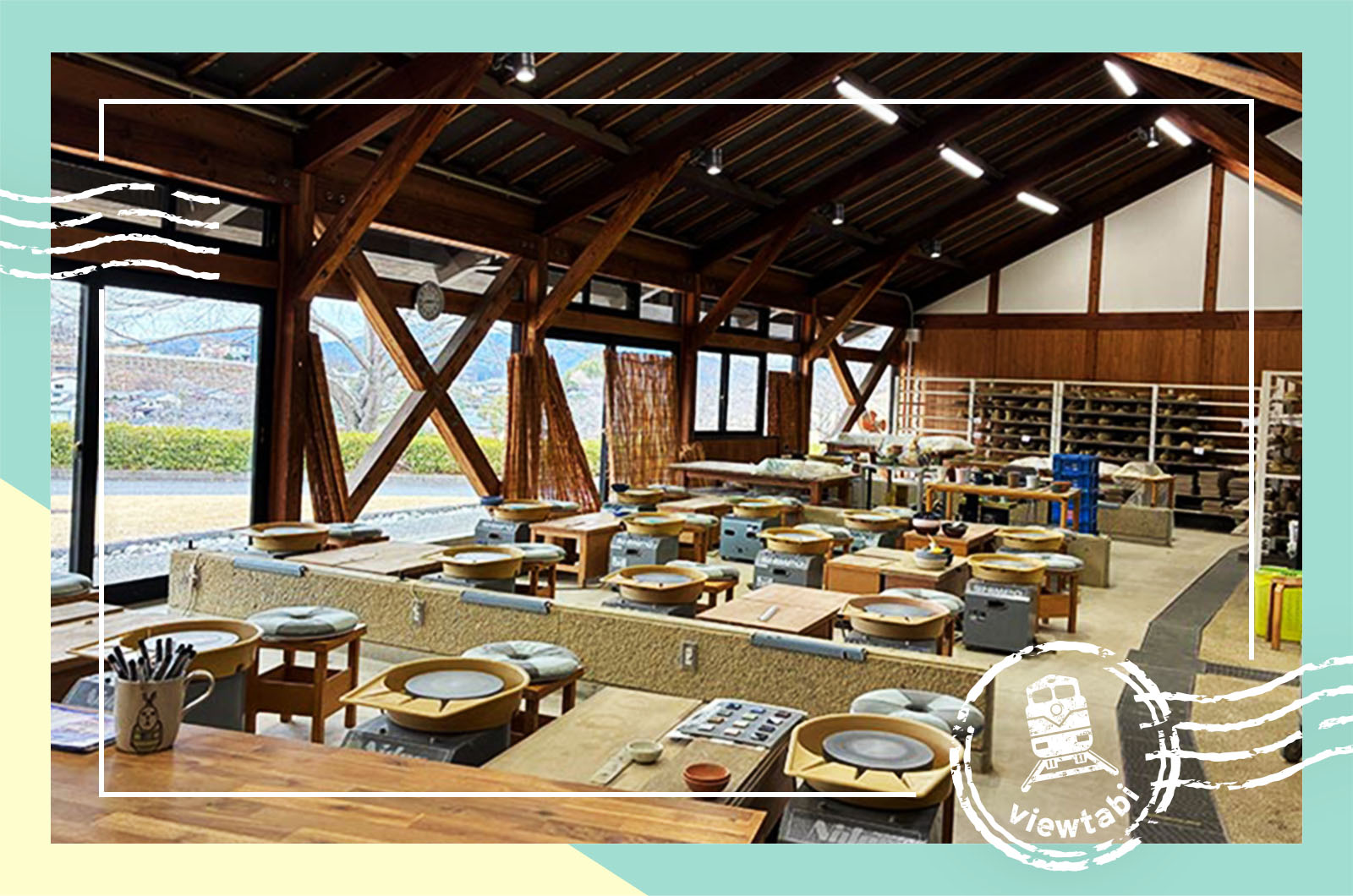 【笠間工芸の丘】笠間焼の陶芸体験。クラフトカフェでは栗スイーツも堪能 