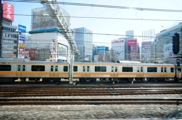山手線からの風景
