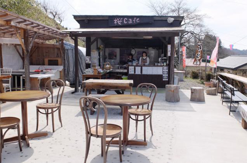 三春滝桜　桜cafe&shop