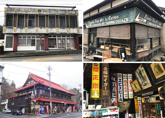 日光街道の建物