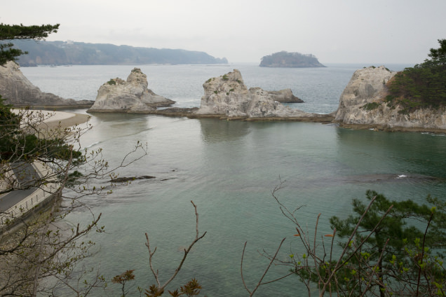 浄土ヶ浜 風景
