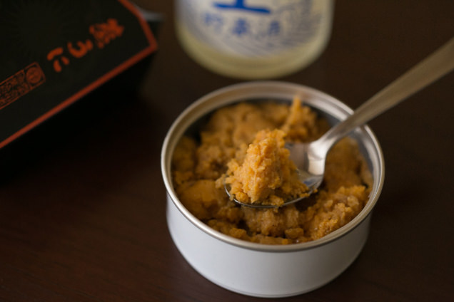 蒸しうに缶