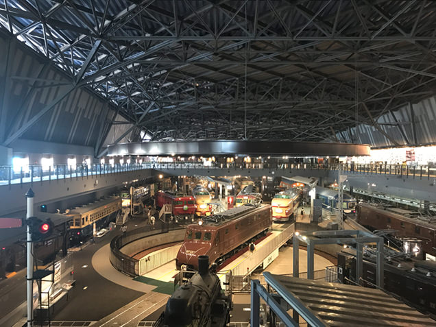 鉄道博物館　内観