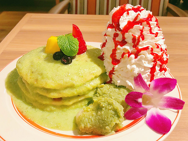 Eggs 'n Things 仙台店　仙台店限定「ずんだパンケーキ」
