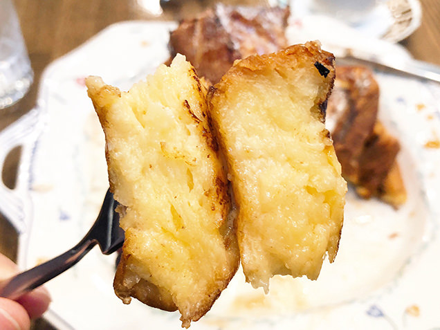 Cafe patina　5段フレンチトースト