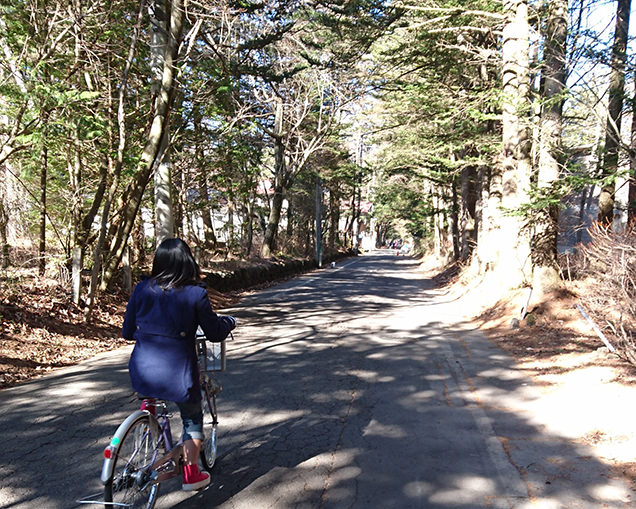 旧軽井沢　レンタサイクル