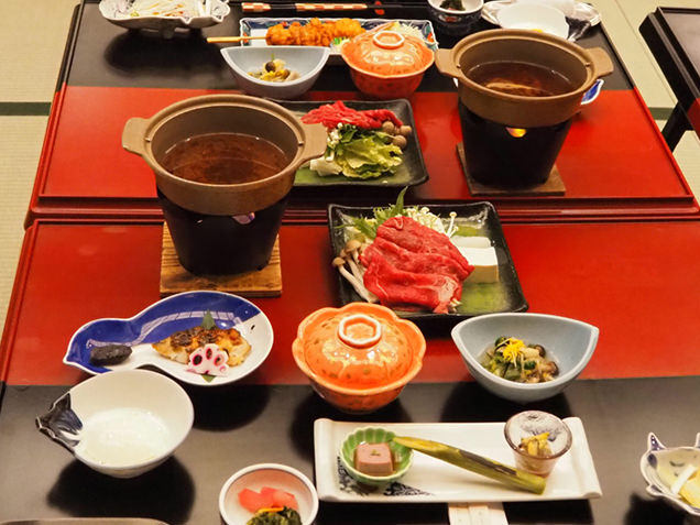 湯杜 匠味庵 山川　宿の夕食