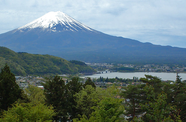 Retreat camp まほろばからの富士山