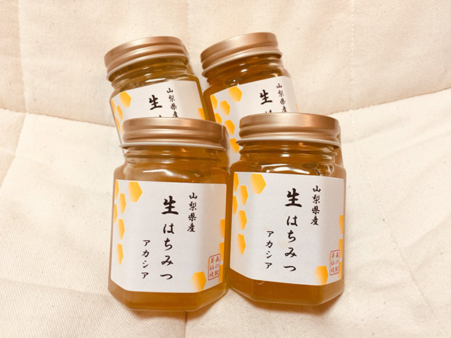 山梨県産生はちみつ　アカシア