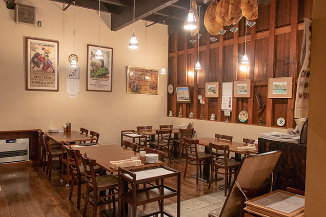 「La Concha (ラ･コンチャ)」の店内