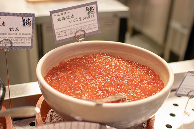 朝食のイクラ