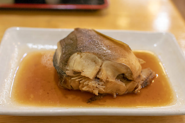ホッケの煮付け