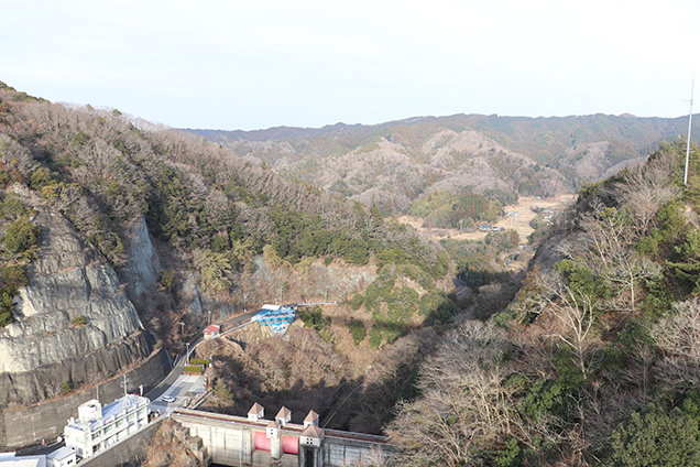 竜神大吊橋からの景色