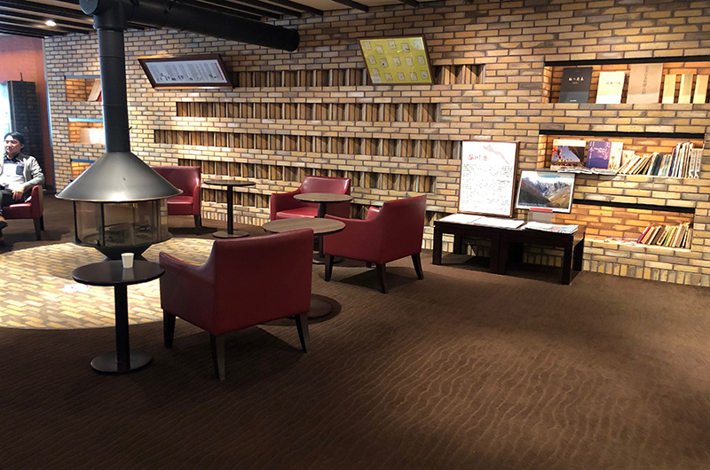 源泉湯の宿 松乃井　ラウンジ