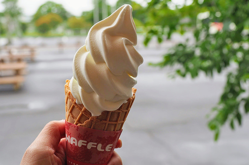 ブラウンスイスソフトクリーム