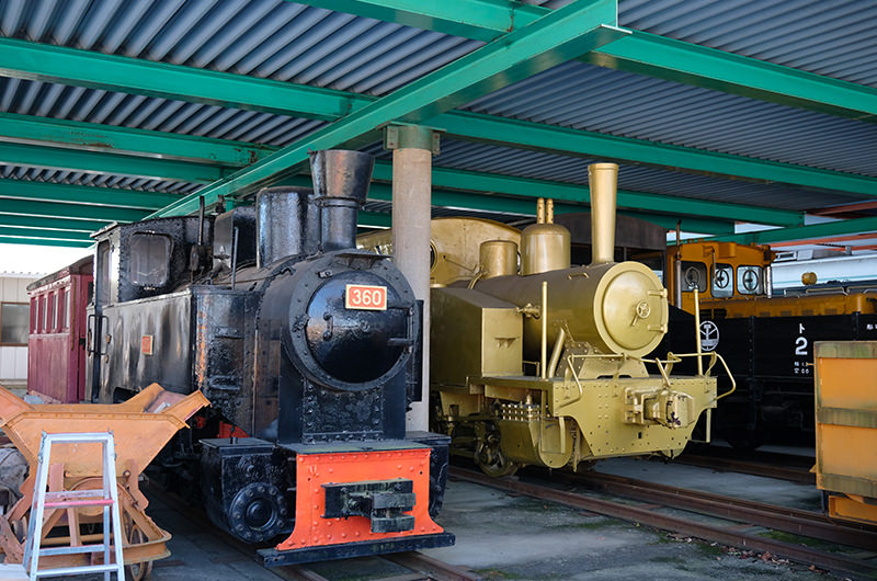 レアな蒸気機関車