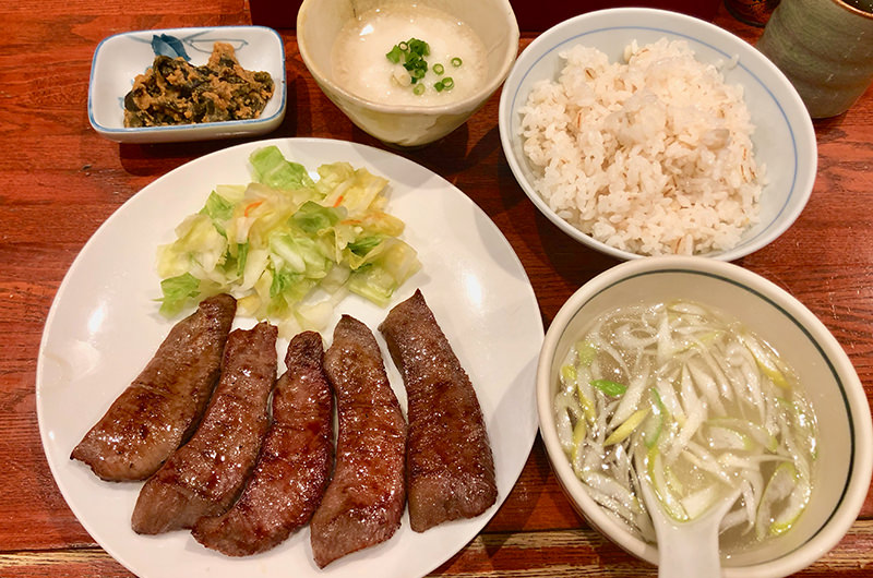  Aたん焼き定食