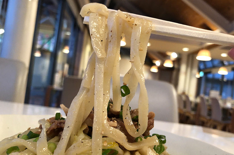 いわてまちキャベ塩焼きうどん