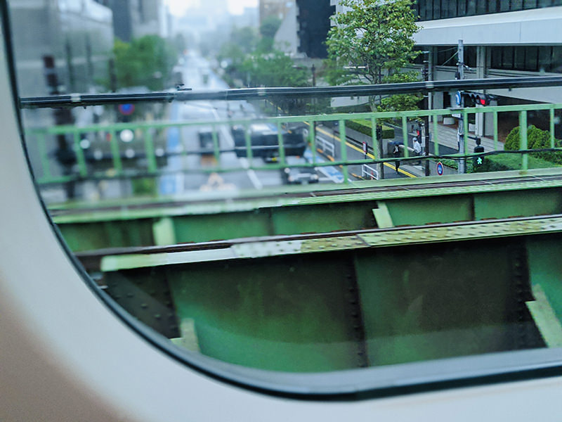 有楽町近辺の車窓