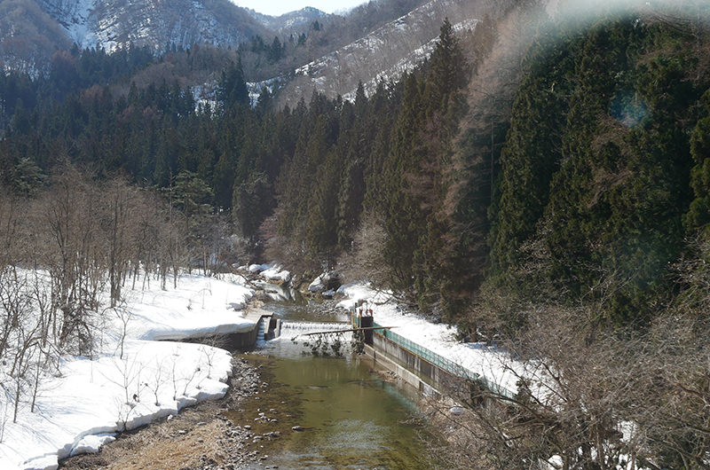 山形新幹線 車窓