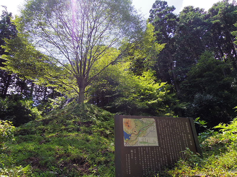 箱根旧街道　一里塚