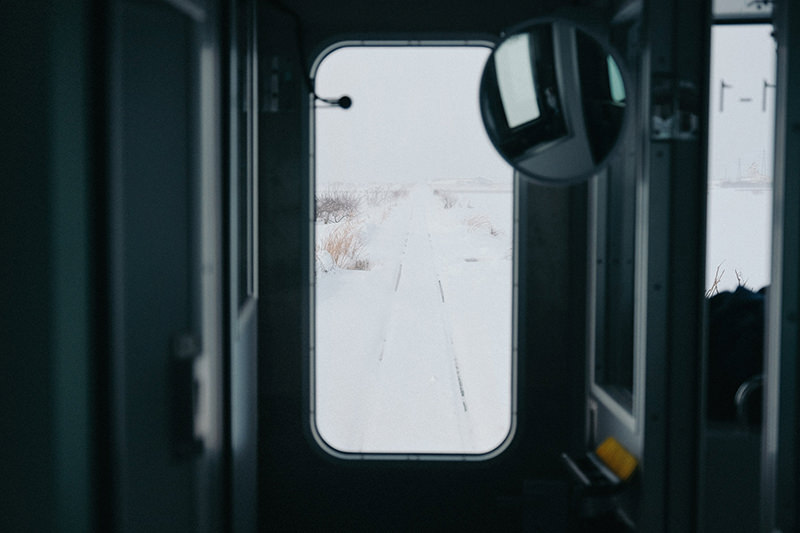 五能線　車窓
