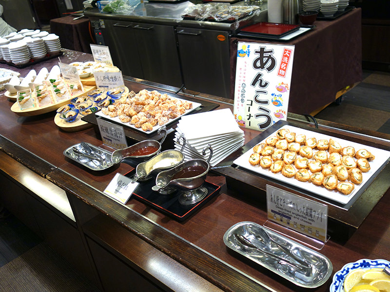 あんこう料理の数々