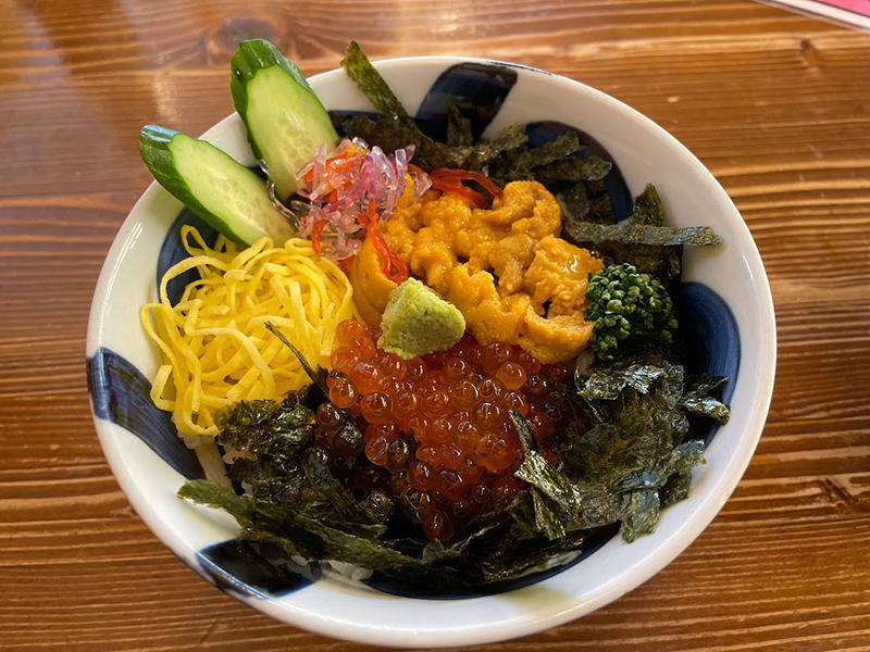 海鮮二色丼