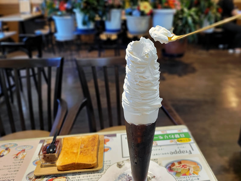 アイスウィンナーコーヒー