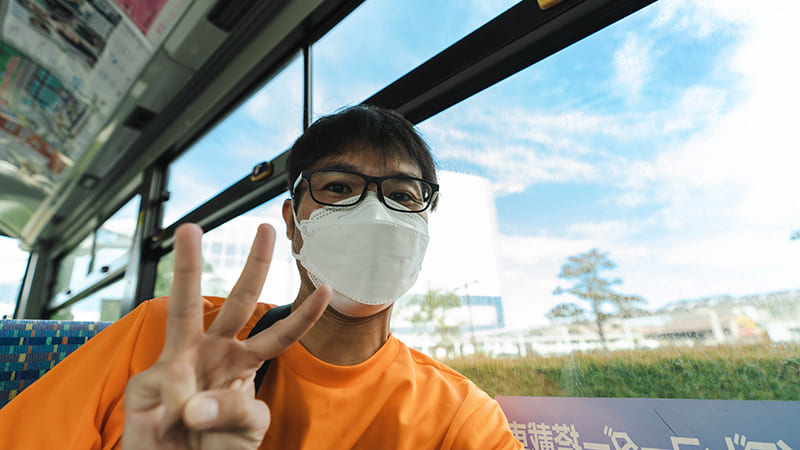 バスの中