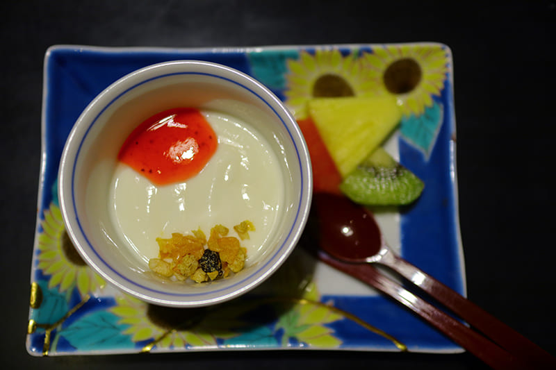朝食のデザート
