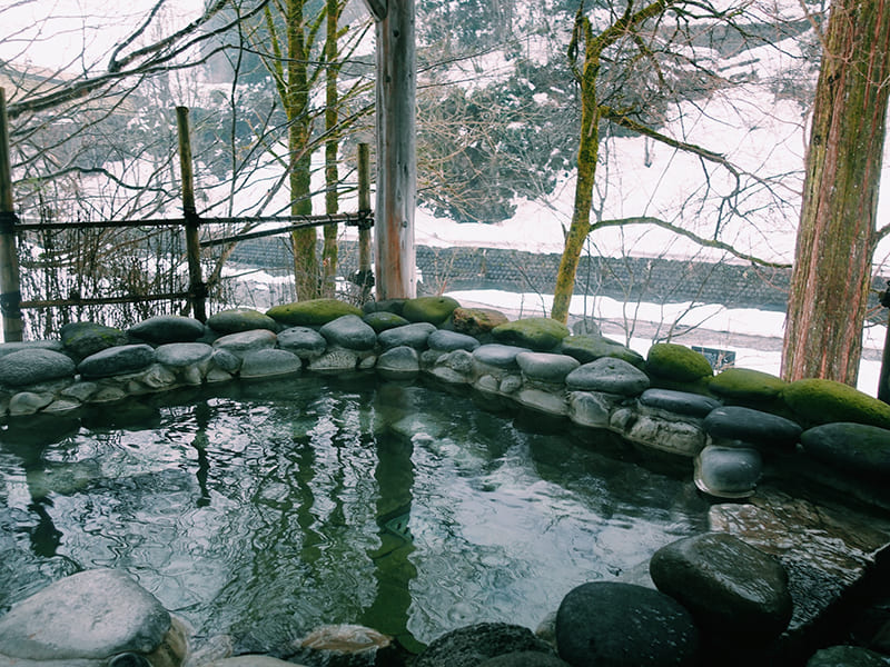 嵐渓荘　山の湯　石湯